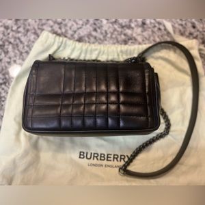 Burberry Lola bag. Black on black rare find. Bought new at Saks. Lightly used.